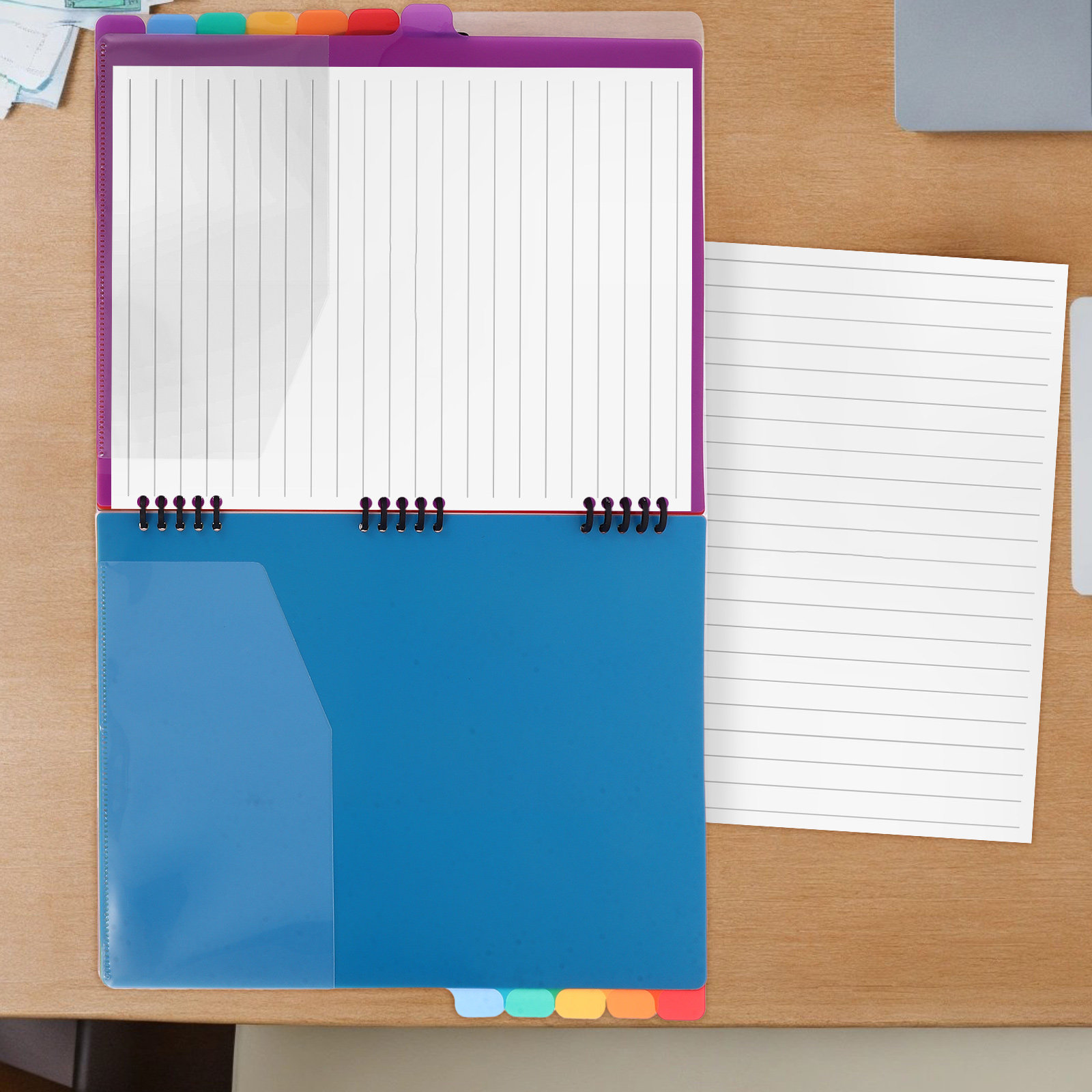 A4 Document Organizer Folder w - Tab Divider A4 评论和价格