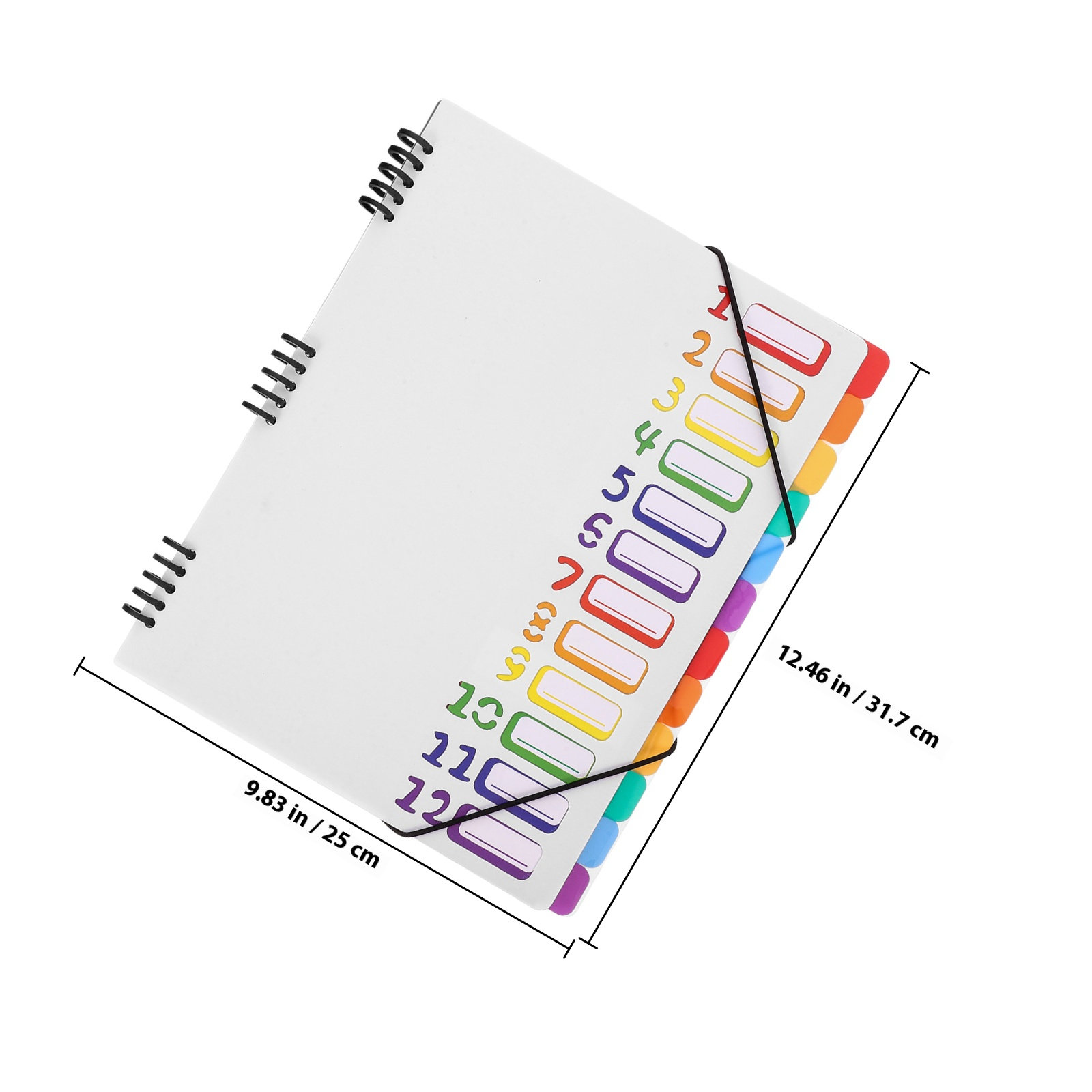 A4 Document Organizer Folder w - Tab Divider A4 评论和价格