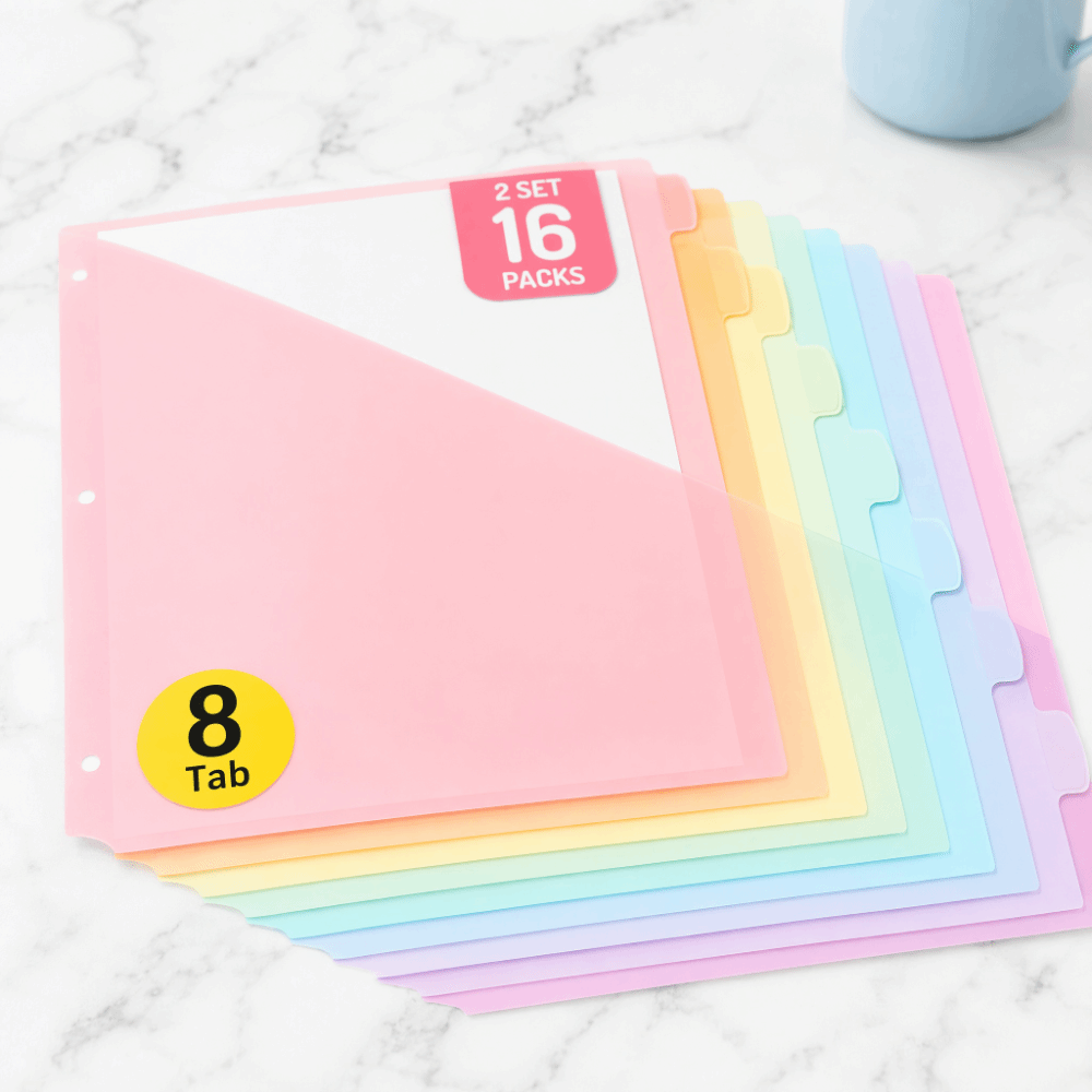 Durable Binder Dividers Plasti - Tab Divider A4 评论和价格