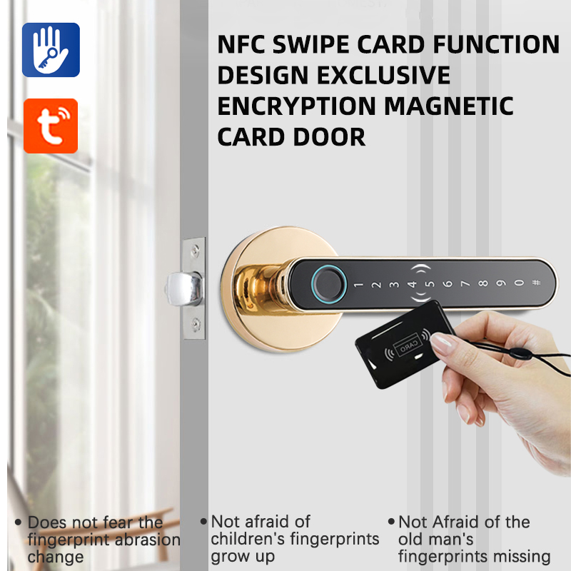 Smart Fingerprint Door Lock Ha - Letter Opener Brass 评论和价格