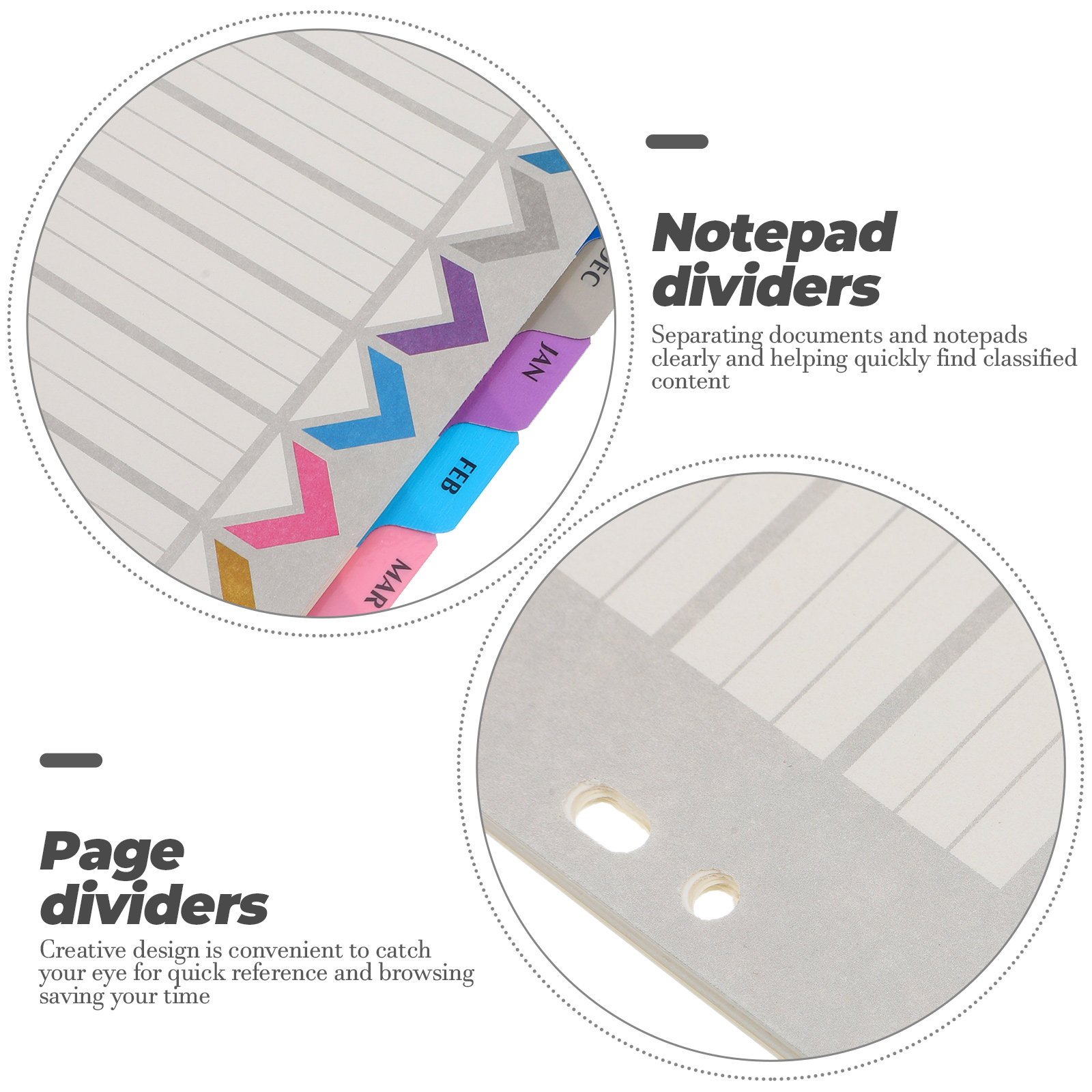 12Sheets Index Binder Dividers - Tab Divider A4 评论和价格