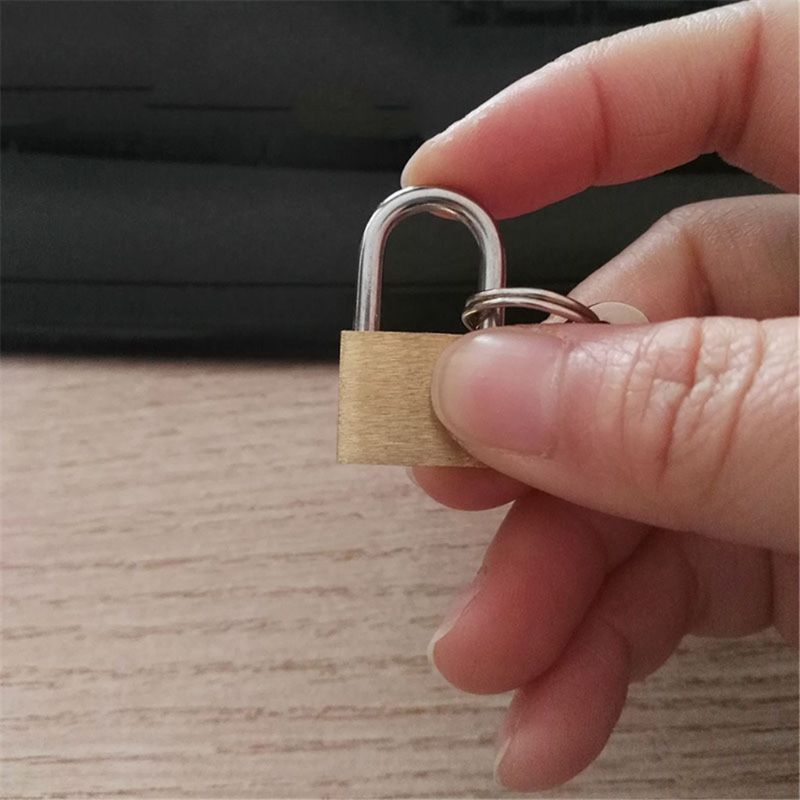 Brass Padlock with Keys, Small - Letter Opener Brass 评论和价格
